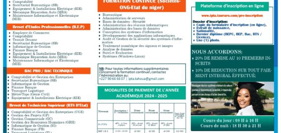 PROMOTION DE LA RENTREE 2024-2025